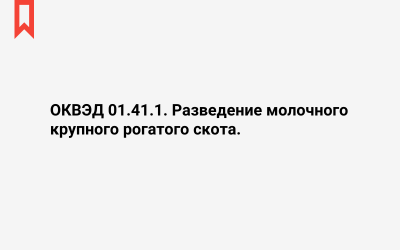 Изображение: Разведение молочного крупного рогатого скота